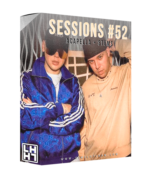 Sessions #52 - Quevedo, Bizarrap ( Acapella + Stems )