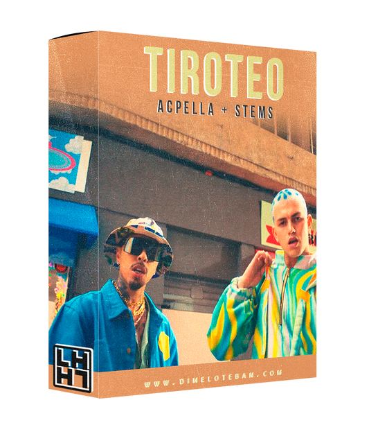 Tiroteo (Remix) Acapella + Stems